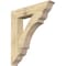 Ekena Millwork Olympic Traditional Rough Sawn Bracket, Douglas Fir, 6"W x 34"D x 38"H BKT06X34X38OLY01RDF - alternate 1